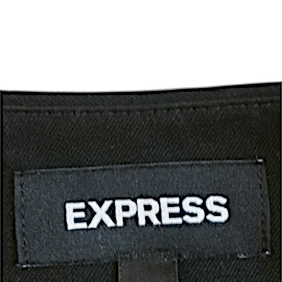 Express One-Button Black Blazer | Size 6 - Picture 4 of 5